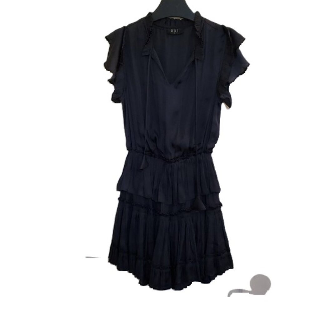 Reset gray silk dress